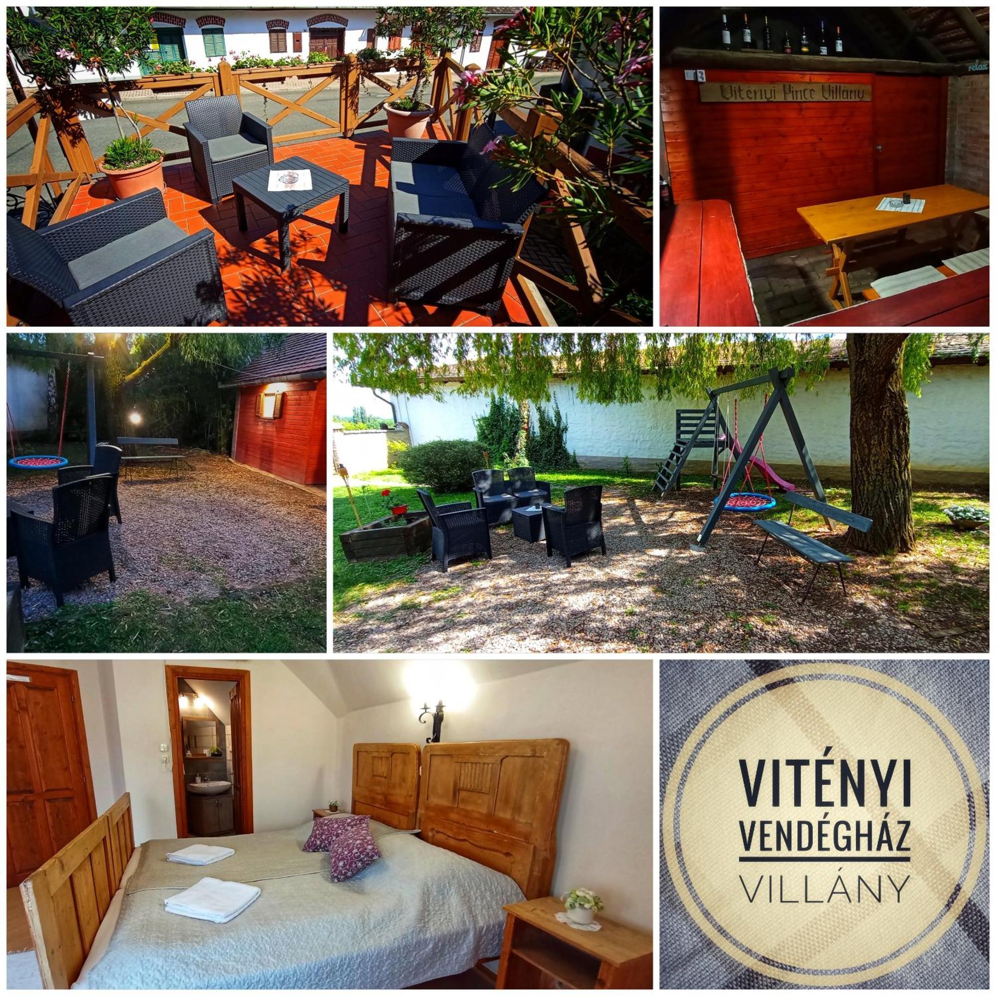 Vitenyi Pince Vendeghaz Villány Exteriör bild
